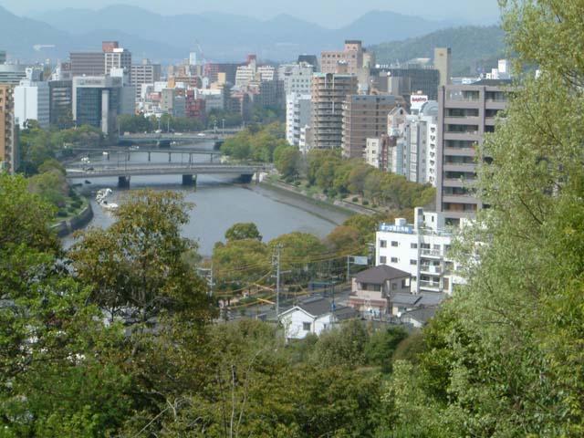 京橋川俯瞰