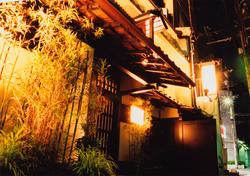 A Japanese style bar in Osaka city